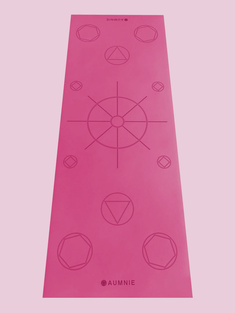 M@ QUANTUM YOGA MAT, NIRVANA, PINK