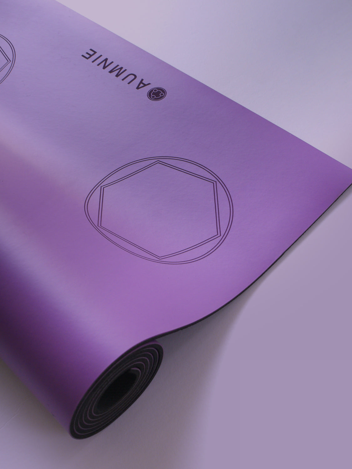 M@ QUANTUM YOGA MAT, NIRVANA, PURPLE