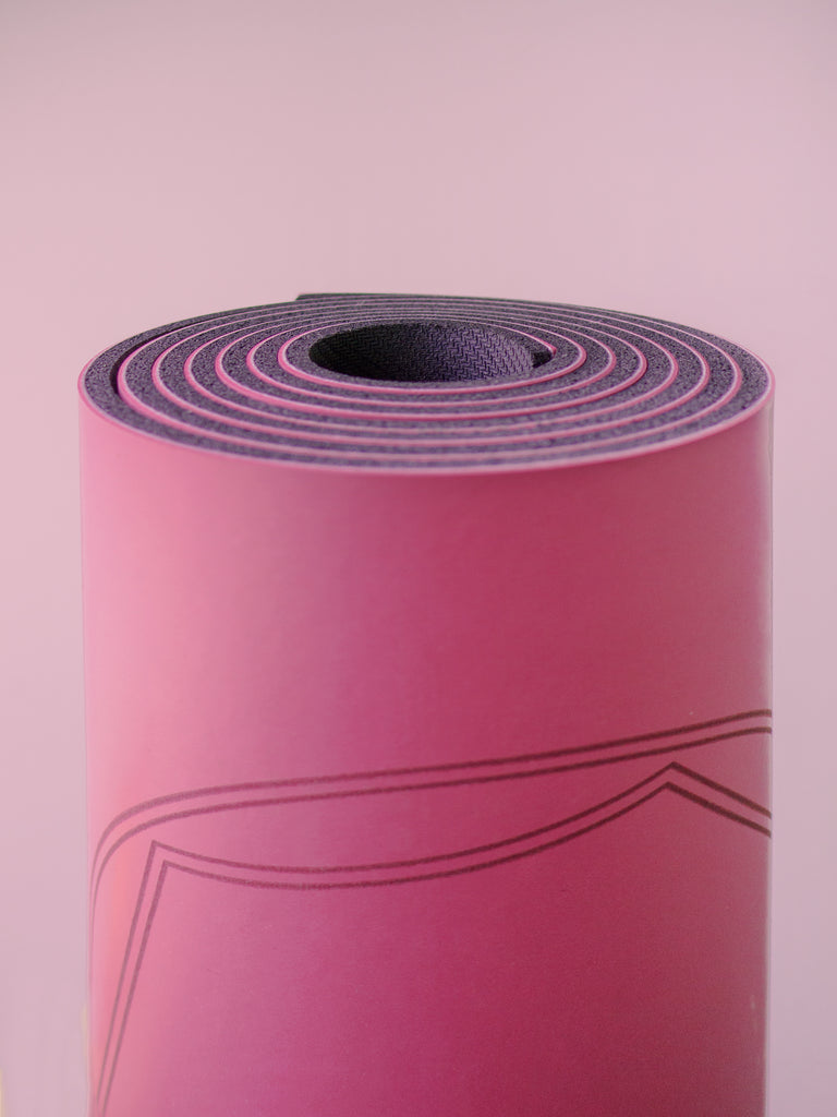 M@ QUANTUM YOGA MAT, NIRVANA, PINK