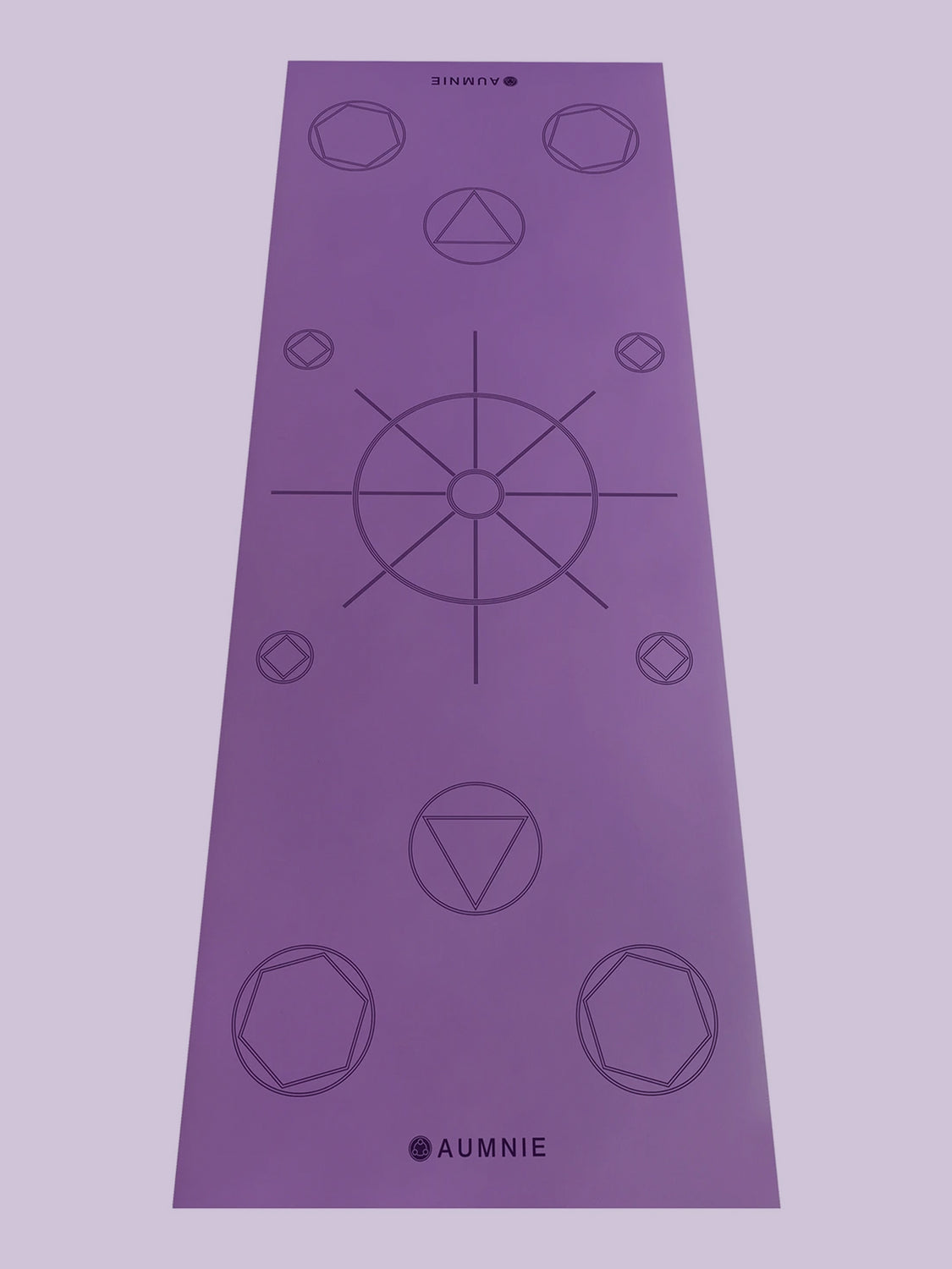 M@ QUANTUM YOGA MAT, NIRVANA, PURPLE