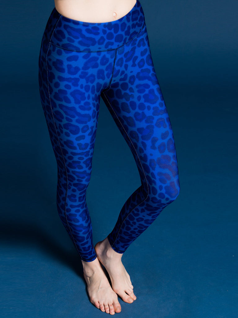 IMAGE PANTS 3.0, BLUE LEOPARD