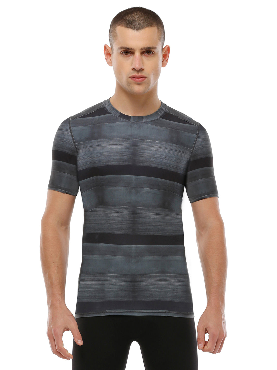 ATHLETE TEE, TITANIUM