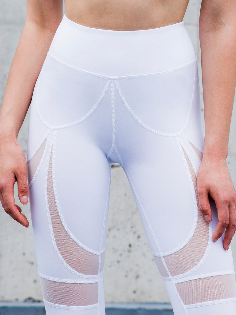 RARUS PANTS 1.0, WHITE/WHITE MESH