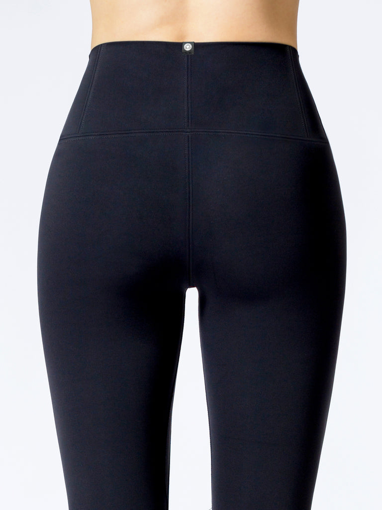 WINTER FLEECE HIGH WAIST LEGGINGS, BLACK