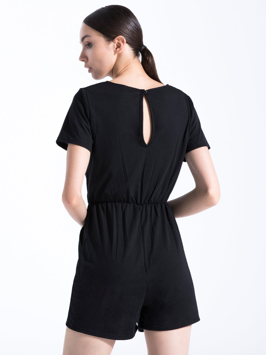 FITTED TEE ROMPER