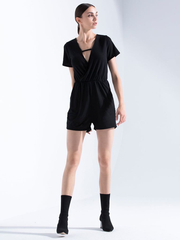 FITTED TEE ROMPER